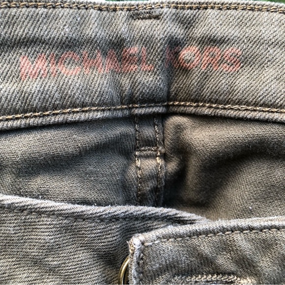 Michael Kors Women's skinny jeans Smoky Olive size 4 - Picture 5 of 8